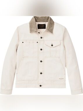 Filson Rustic Cream Canvas Short Cruiser